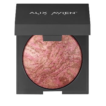 Румяна для лица компактные запеченные ALIX AVIEN (Baked blush 102 dirty rose)