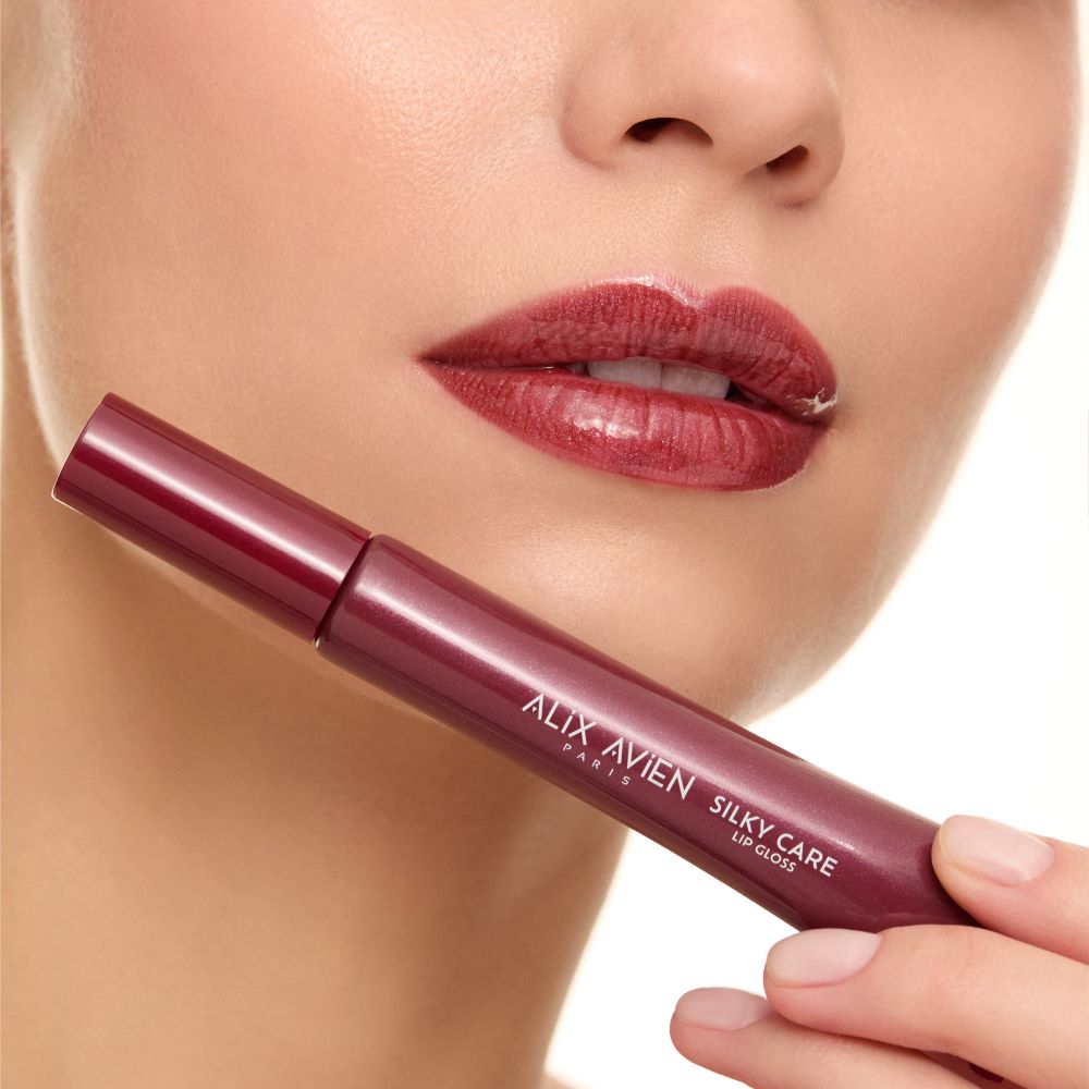 Блеск для губ silky care ALIX AVIEN (Lip gloss silky care 310 cherry mauve)
