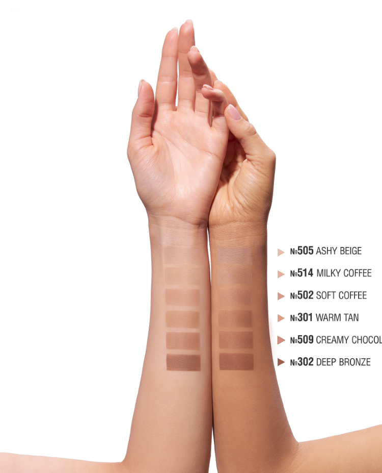 Пудра для лица компактная бронзирующая ALIX AVIEN (Bronzing powder 301 warm tan)