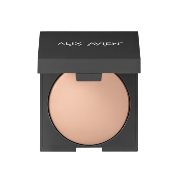 Пудра для лица компактная запеченная ALIX AVIEN (Baked powder 258 warm pink)